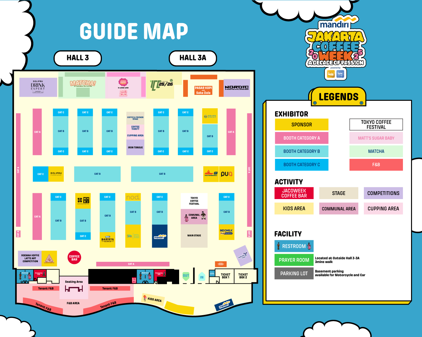 Jakarta Coffee Week 2025 Floor Plan